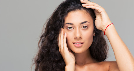 Fototapeta premium Beauty portrait of a pretty woman