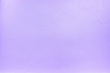 Purple pastel color paint on cement wall, Texture background