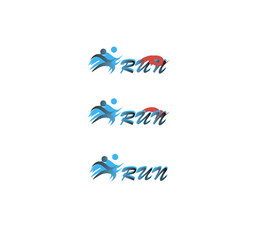 бег, логотип, эмблема