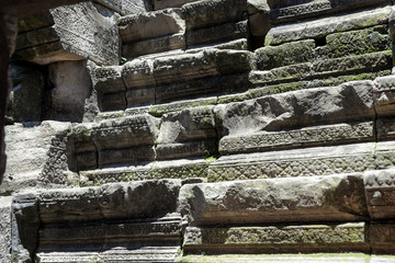 part of a stone stair