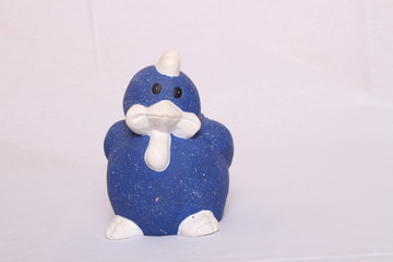 Ein Huhn aus Keramik