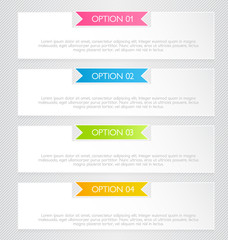 Infographics template for business, education, web design, banners, brochures, flyers. Vector illustration.