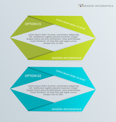 Infographics template for business, education, web design, banners, brochures, flyers. Vector illustration.