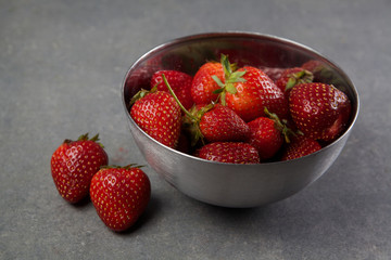 Strawberries in a Bowl