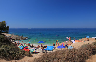  Njive beach in peninsula Kamenjak in Croatia