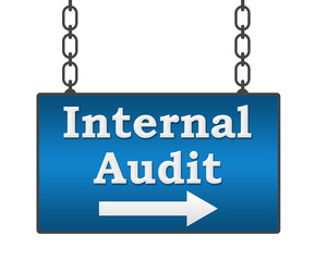 Internal Audit Hanging Signboard 