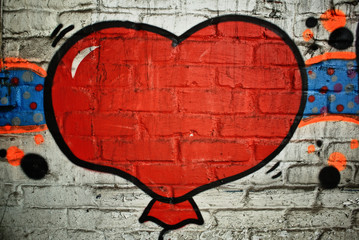 Grafitti Herz