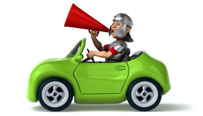 Fototapeta premium Fun car