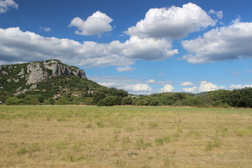 Massif de la thaurac,  falaise st bauzille de putois, h&eacute;rault, france