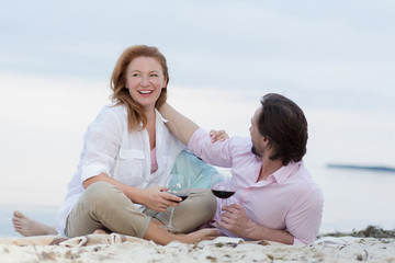 Middle-aged couple