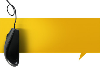 computer mouse banner