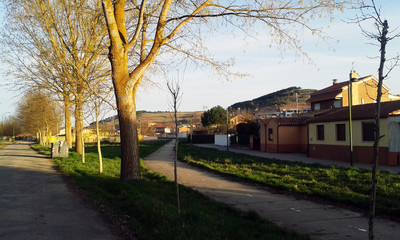 Zona exterior de Burgos