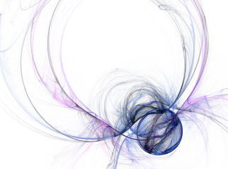 abstract fractal pattern like a spider