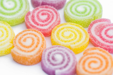 Jelly dessert that kids like to eat.