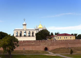 Fototapeta na wymiar Kremlin, Great Novgorod, Russia