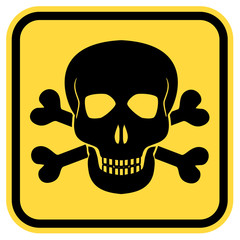 Danger skull