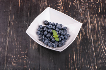 Blueberries in a bowl