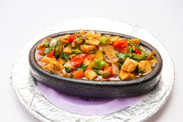 Auflauf - Huhn mit Pflaume