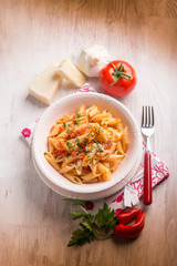 penne arrabbiata
