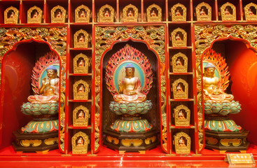 Obraz premium Chinese Buddha Tooth Relic Temple