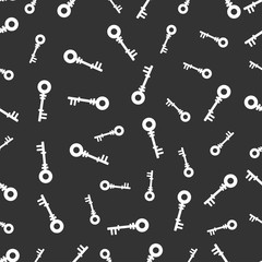 seamless pattern with key