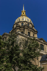 Fototapeta na wymiar Chapel of Saint Louis des Invalides in Paris. France.