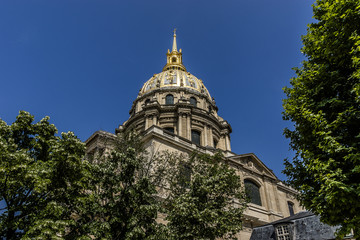 Fototapeta na wymiar Chapel of Saint Louis des Invalides in Paris. France.