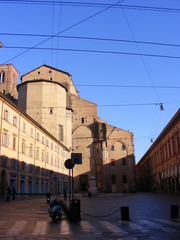 Fototapeta na wymiar Basilica di San Petronio in Bologna