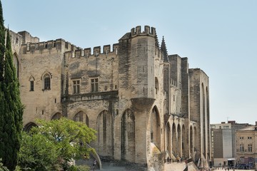 Fototapeta premium Papstpalast von Avignon | Provence