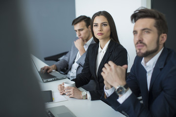 Young people in the office