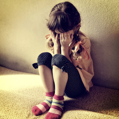 Sad Little Girl