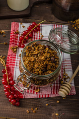 Domestic granola, eat clean