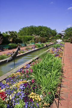 Daniel Stowe Canal Garden in Belmont, North Carolina