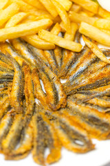Hamsi - frittierte Sardellen