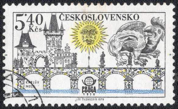 CZECHOSLOVAKIA - CIRCA 1978: