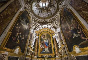 Saint Louis des Francais church, Rome, Italy