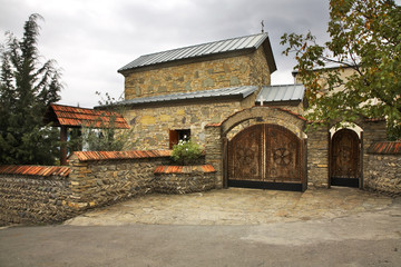 Old church in Mtskheta. Georgia