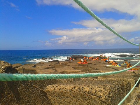 Veraneando en la playa