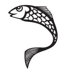 Naklejka premium Fish