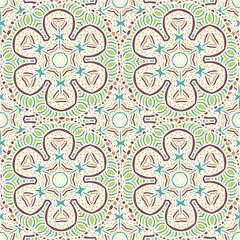 Fototapeta premium Mandala Seamless pattern