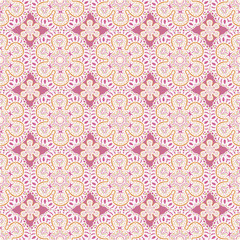 Fototapeta na wymiar Mandala Seamless pattern