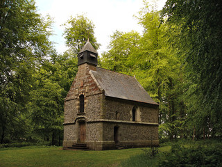 Fototapeta na wymiar Normandie, chapelle du chateau de Miromesnil