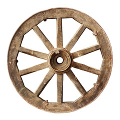 Wooden cartwheel