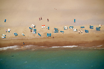 aerial beach