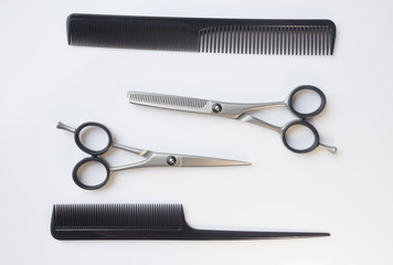 ножницы расчески парикмахерские инструменты