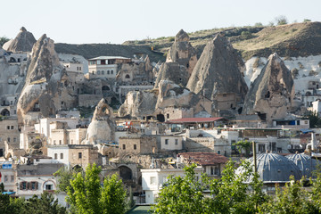 Fototapeta premium Kamienne formacje, Fairy Chimneys w Kapadocji, Turcja