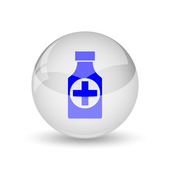 Obraz premium Pills bottle icon
