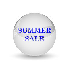 Summer sale icon