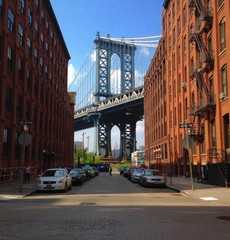 manhattan bridge new york city brooklyn