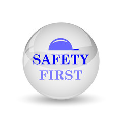 Safety first icon